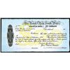 Image 1 : Bank of New South Wales, 1870-90's Circular Note Specimen.