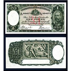 Commonwealth of Australia, 1933-34 Issue Banknote.