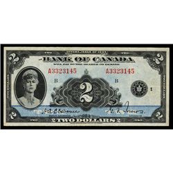 Bank of Canada, 1935 English Issue.
