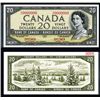 Image 1 : Bank of Canada 1954 $20 “Devil's Face Hairdo” Issue Specimen