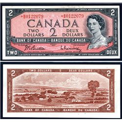 Bank of Canada, 1954 Replacement Note.