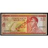 Image 1 : Banque Nationale Du Congo, 50 Makuta, 1970 Issue Specimen.