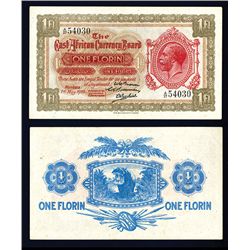 East African Currency Board, 1920, King George V Issued Banknote.