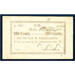C.R. - Vakacavacava, 1872-73 Fractional Tax Note Issue.