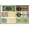 Image 1 : Bank of Greece,1944 Inflation Issue Progress Proofs Set of 8.