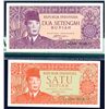 Image 1 : Republik Indonesia, ND (1963) on 1961, Regional - Irian Barat High Grade Pair.