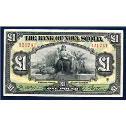 Bank of Nova Scotia, 1930 Issue Banknote.