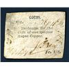 Image 1 : Keeling and Cocos Islands - Clunies-Ross Signature, Unlisted 1879 Issue Sheepskin Note.