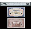 Image 1 : Lao, 1948 Issue, Essay Color Trial Specimen Banknote.