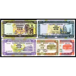 Banco Nacional Ultramarino, 1991-96 Issue Quintet.