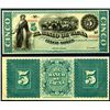 Image 1 : Banco De Tacna, ND (1870's) Remainder Banknote.