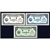 Image 1 : Central Bank of the Philippines, 1949 Unlisted 1 cent Denomination Color Trial Specimen Trio.