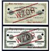 Image 1 : Polish State Loan Bank 1922-23 inflation Issue Specimen Banknote.
