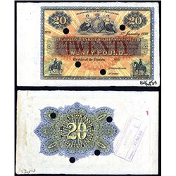Union Bank of Scotland, Ltd, Archival Specimen, 1939 Issue.