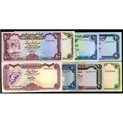 Central Bank of Yemen lot of 36 Different 1973 to 1993 Issues.