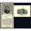 Image 1 : Western Bank Note Company Engraved Advertising Duo.