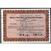 Image 1 : Western Bank Note and Engraving Co., Issued Stock.
