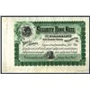 Image 1 : Security Bank Note Co. ND (ca.1900-1910) Advertising Stock Certificate.