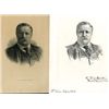 Image 1 : G.F.C. Smillie's 1st Stage 1908 Partially Engraved Die Pull of Theodore Roosevelt.