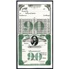 Image 1 : Lincoln Portrait on U. S. Internal Revenue, 90 Gallons Tax Paid Stamp - Series of 1875 Proof.