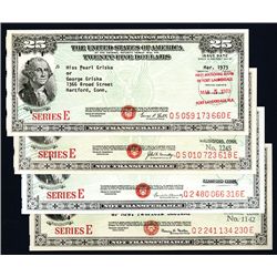 U.S. Savings Bond Quartet.