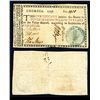 Image 1 : Georgia Colonial “1777 No Resolution Date” Issue Banknote, Blue Green Series.