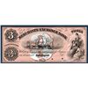 Image 1 : Merchants Exchange Bank, 1850's Issue color Proof Obsolete Banknote.