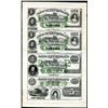 Image 1 : Bank of New England at Goodspeed's Landing 1850-60's Uncut Obsolete Remainder Sheet of 4 Notes.