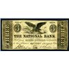 Image 1 : Equality, IL- The National Bank, Spurious, $3, August 7, 1852.