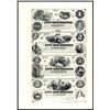 Image 1 : City of Des Moines, Uncut Sheet of 4 Proprietary Proofs.