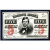 Image 1 : Boston, MA- Young's Hotel 5¢ Nov. 1, 1862, AU-Unc.