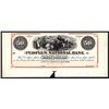 Image 1 : Peoples National Bank of Helena Montana (Territory) $50 Proprietary Proofs.