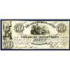 Image 1 : Government of Texas, 1838 “Sam Houston” Issue Obsolete Banknote.