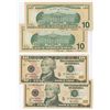 Image 1 : U.S. F.R.N. $10 Series 2006, Pair with Engravers Signature on Back Design.