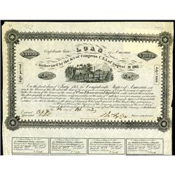 Confederate Bond, Act of August 19, 1861.