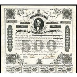 Confederate Bond, Act of February 20, 1863.