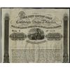 Image 1 : June 1, 1863, 500 Sterling or 5000 Francs, Cr.118, B-158, Type 129, Confederate flag bales of cotton