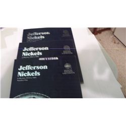 COMPLETE SET 1938- 2011 JEFFERSON NICKELS INCLUDING ALL 11 SILVER , 166 PCS TOTAL