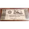 Image 1 : Uncirculated 1840 Republic Of Texas $3 Bill,Extremely Rare, Cut-Cancelled
