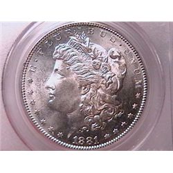1881-S Morgan Dollar MS65 PCGS