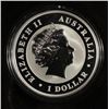 Image 2 : 2012 AUSTRALIAN PERTH MINT 24 KARAT GOLD GILDED ONE OUNCE SILVER KOALA