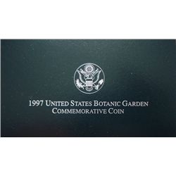 1997 UNITED STATES BOTANIC GARDEN PROOF COMMEMORATIVE SILVER DOLLAR