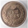 Image 3 : 1863  Indian penny  PCGS 62  est  $140-$150