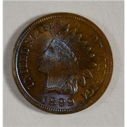 1899 INDIAN CENT SUPER GEM BU AMAZING COLOR AND LUSTER