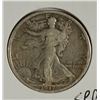 Image 1 : 1917-D OBVERSE MINT MARK WALKING LIBERTY HALF DOLLAR VF