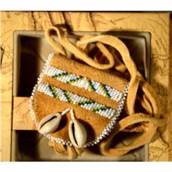 2004 LEWIS AND CLARK COIN AND POUCH SET, POUCH MADE BY, DONNA  WOOD