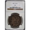 Image 1 : 1881-CC MORGAN DOLLAR NGC FINE12
