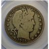 Image 2 : 1915 BARBER HALF DOLLAR PCGS VG8