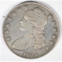 1835 Bust half $ nice VF /XF