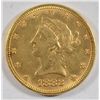 1882 $10 Gold  Eagle  AU  est $850-$875